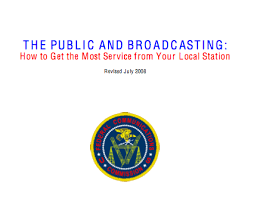 Broadcaster Public Interest Obligations