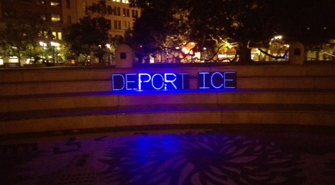 Deporting ICE